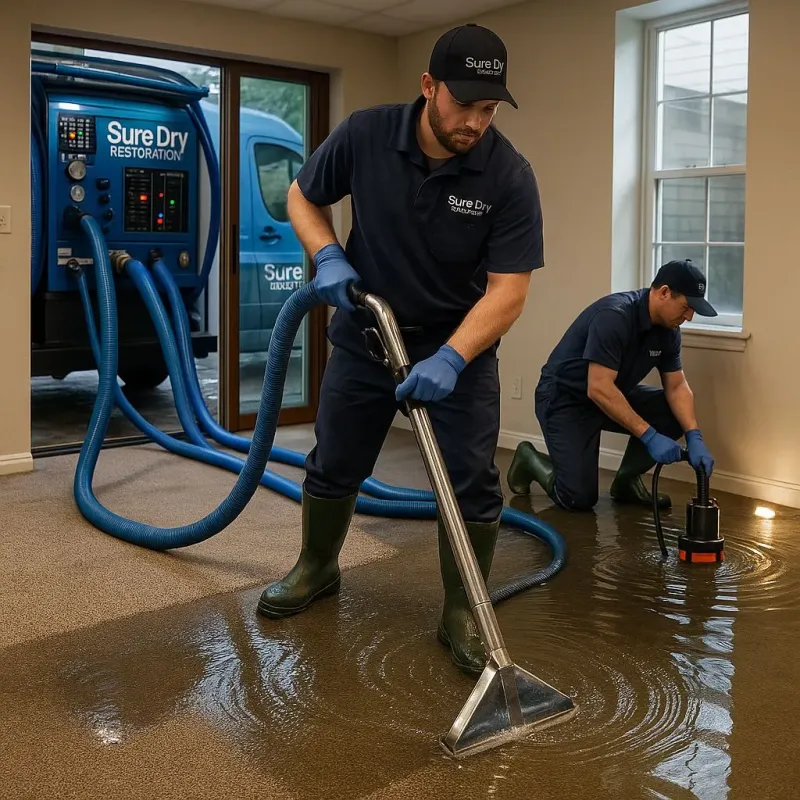 Water Extraction and Removal process in Selby-on-the-Bay, MD